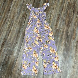 Girls sleeveless romper